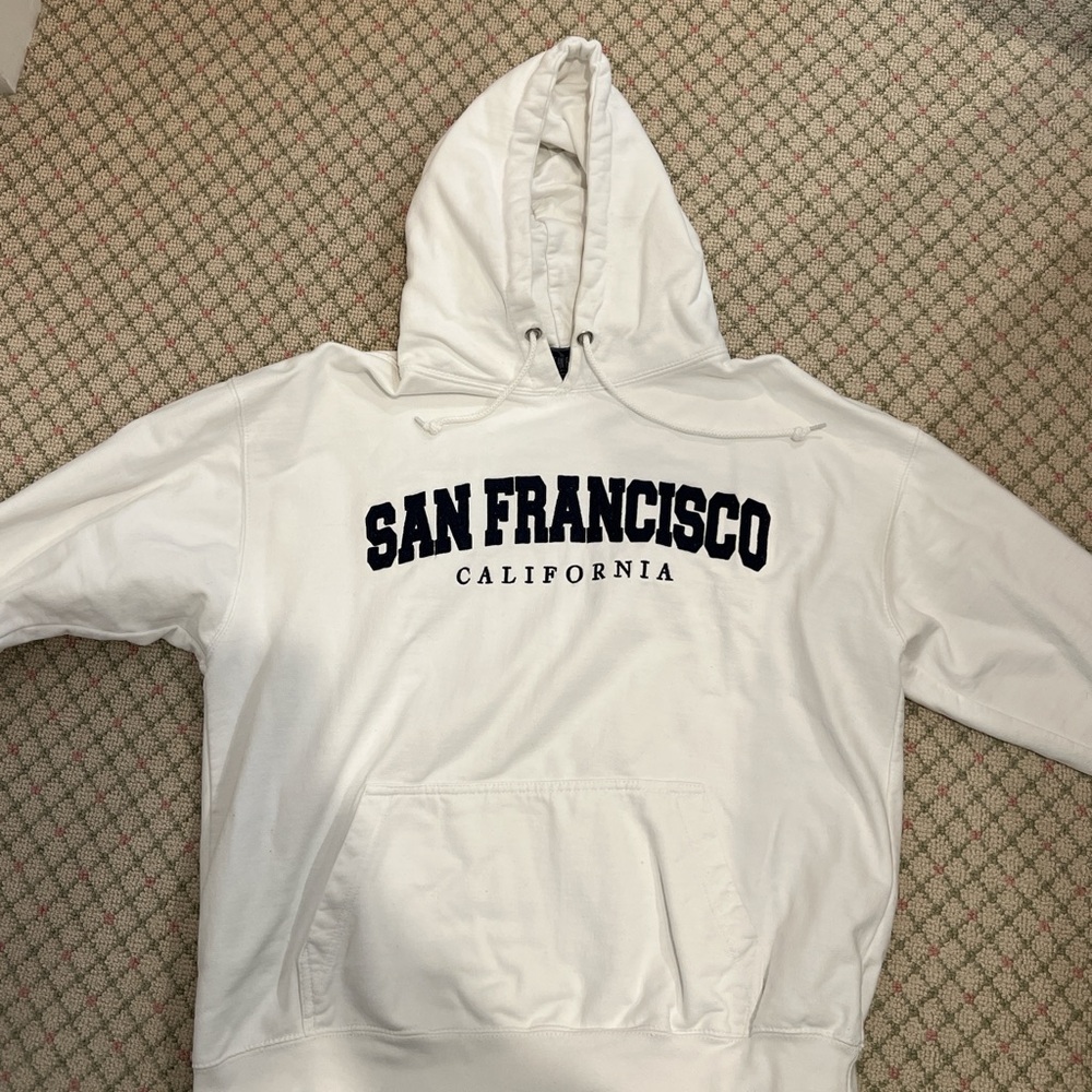White San Francisco Hoodie